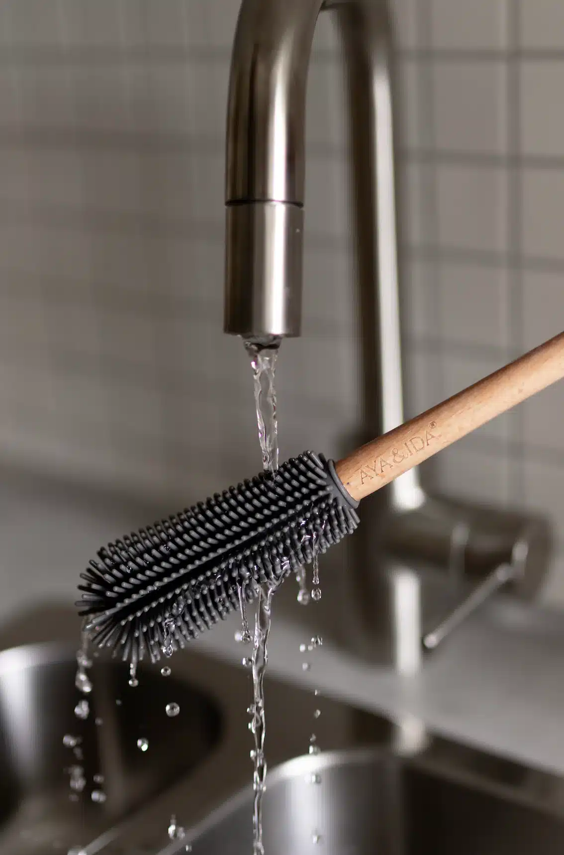 Aya & Ida Termo Vattenflaska 500ml - Dusty Rose - Bild 5