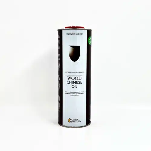 Leather Master Chinese Wood Oil – Skyddande Träolja för Utomhusmöbler