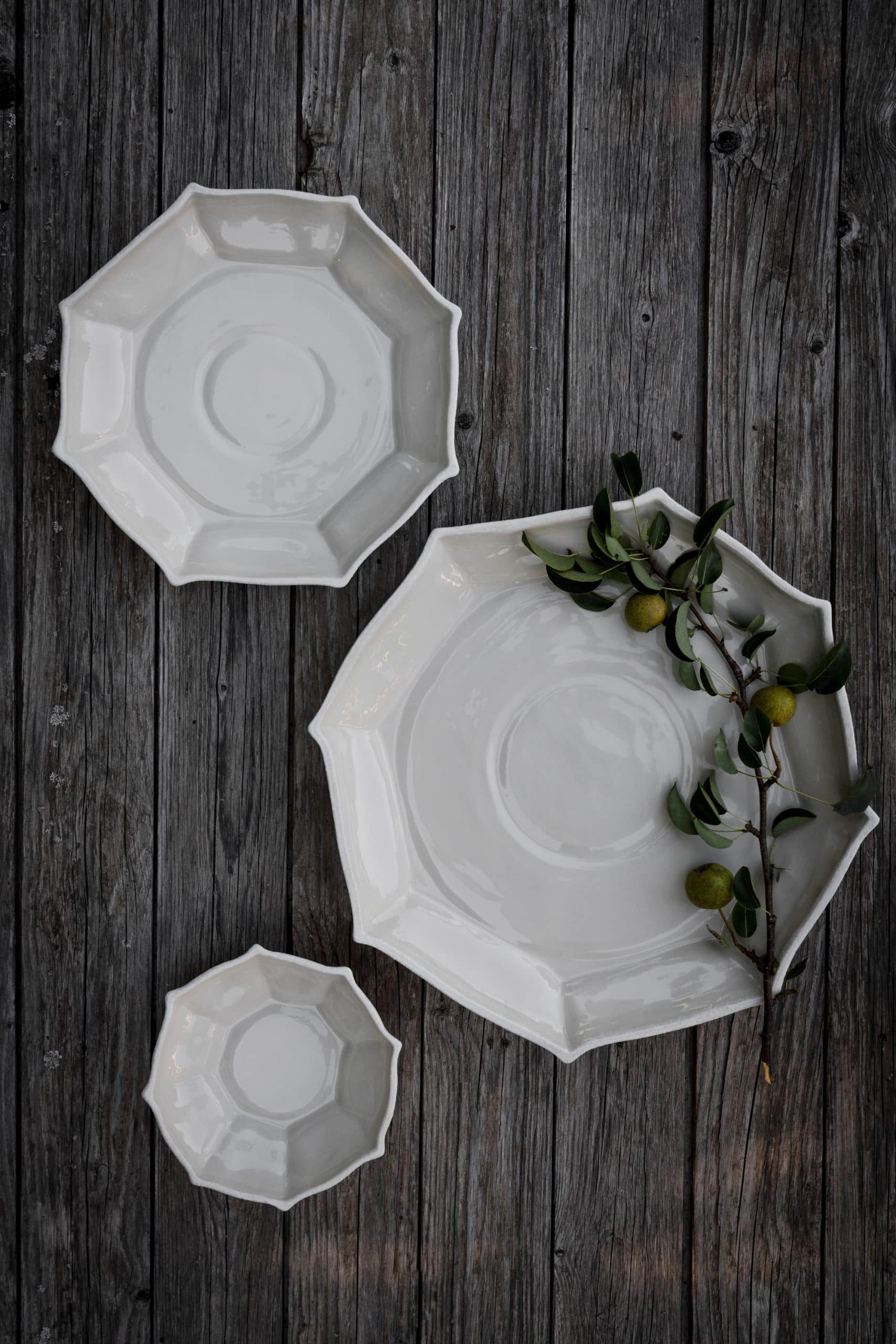 ERNST Fat d37 h4 cm naturvit - Bild 2