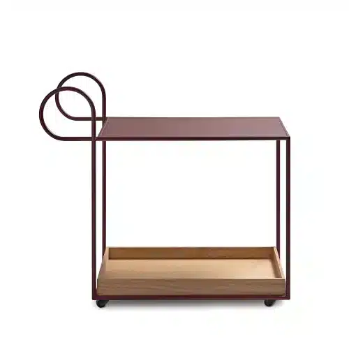 Klong Julius Serveringsvagn Röd