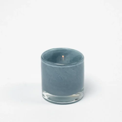 Olsson & Jensen Ljuslykta Nilla ljusblå 10 cm