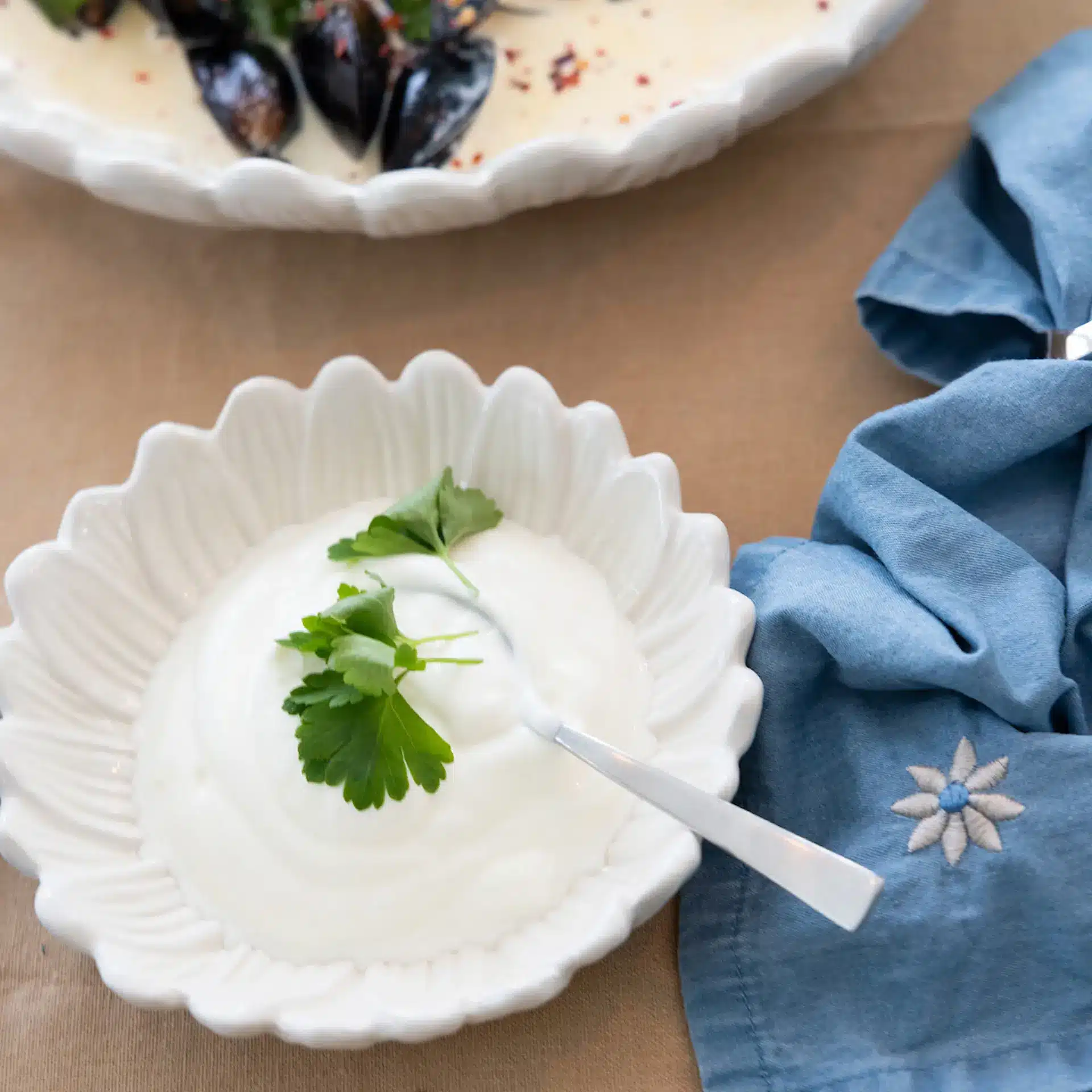 Eden denim servett, 2-pack - Bild 3