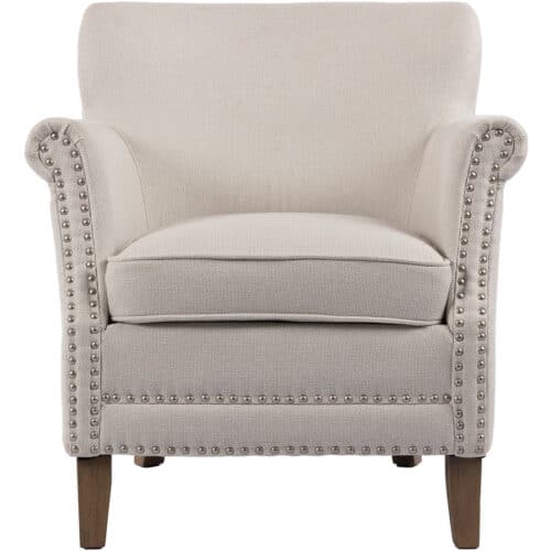 NFG Fåtölj BARON i beige tyg