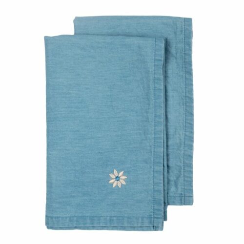 Eden denim kökshandduk, 2-pack