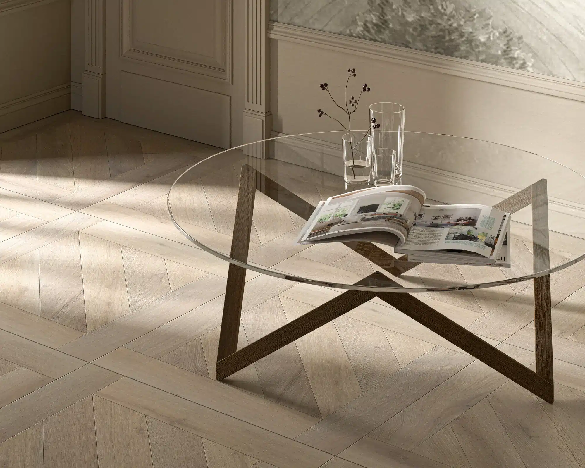 Englesson Sirius Soffbord Ø 120 Burned Walnut - Bild 2