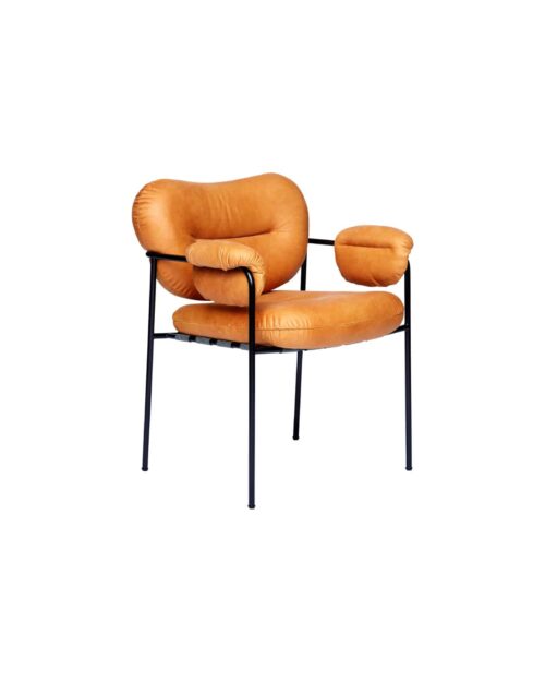 Fogia Bollo matstol Vintage Cognac