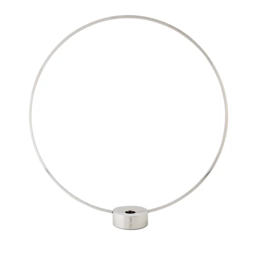 Klong Gloria Ljusstake Nickel Stor