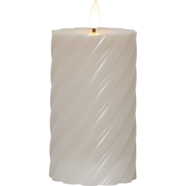 Star Trading Led blockljus flame swirl 15cm