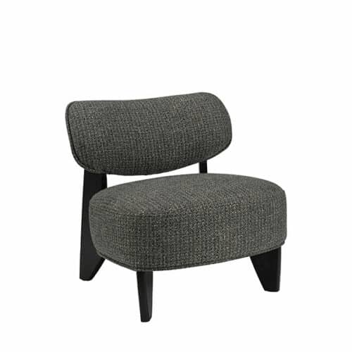 Artwood CADIZ tygfåtölj Loud Wenge