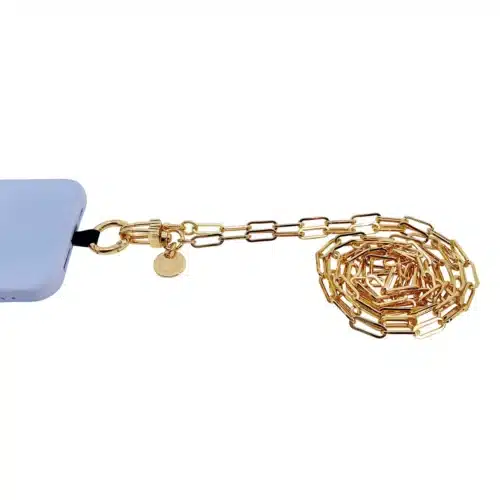 Mobilhalsband Flex Chain Gold 130