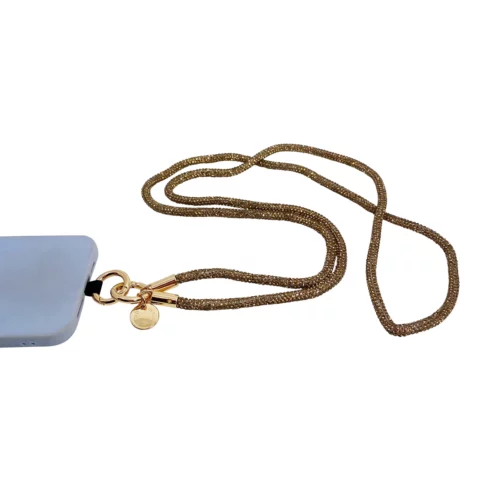Mobilhalsband Gala Sparkle Phone Strap 130 Gold
