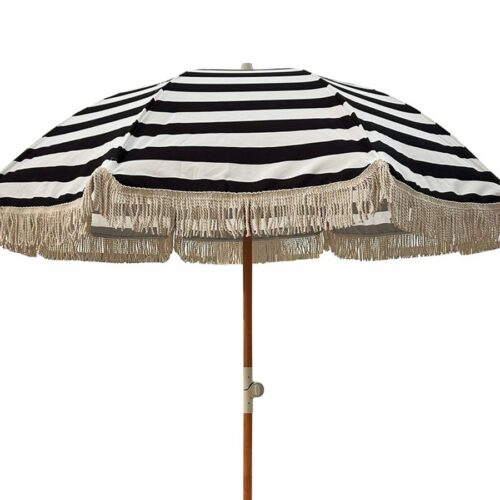 Hillerstorp PARASOLL 200cm SVART/VIT