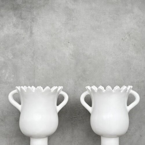 Noori Objects PIALA Vas Vit