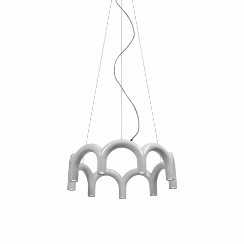 ARCH CIRCLE 76 Taklampa Vit