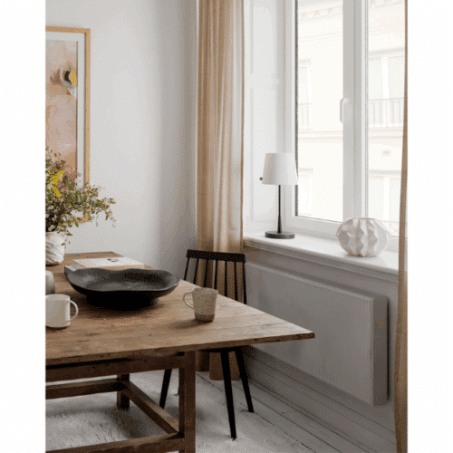 By Rydéns Lumi bordslampa H48,5 cm matt svart/vit