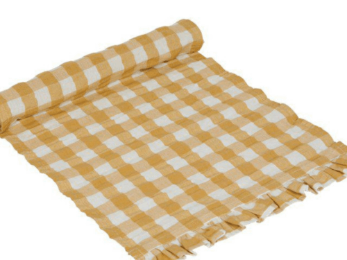 Löpare Lisa Gul 40X140cm