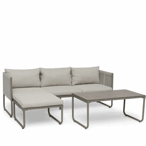 Hillerstorp Loungegrupp Hamnborg beige