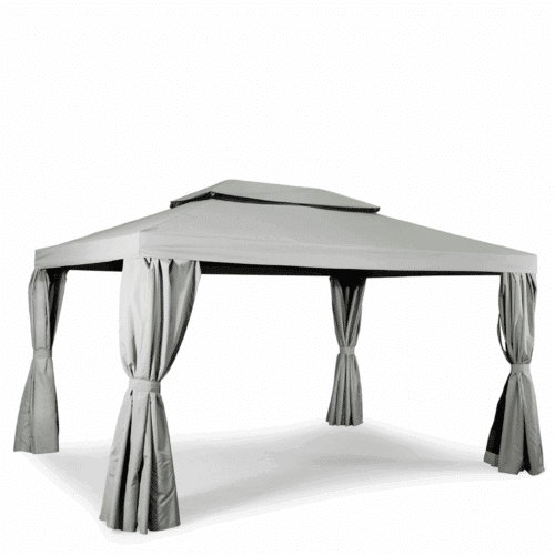 Paviljong Luxor 300X400cm ljusgrå