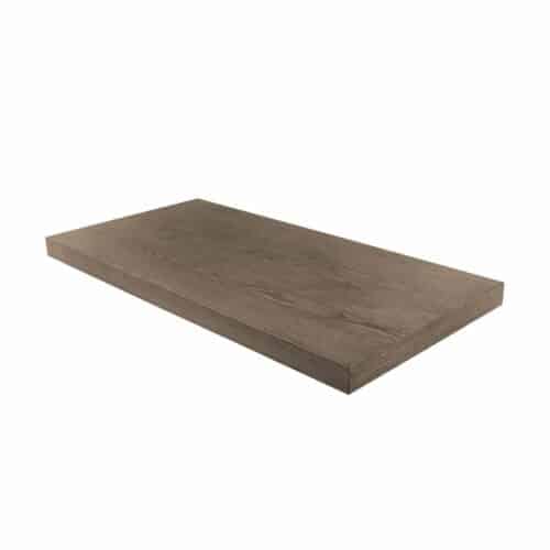 NFG Zion klaff 100×50 i oljad grå ekfaner