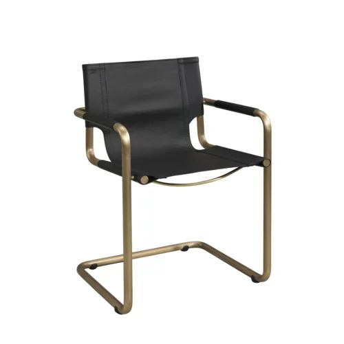 Artwood Matstol Gianni Karmstol Matt black taupe