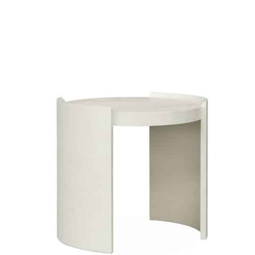 Artwood Oakland Sidobord Ø55 Ivory Mist