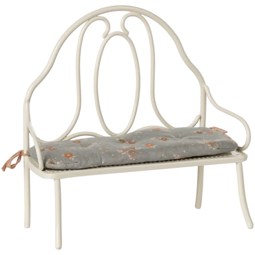 Maileg Vintage Bänk Miniature - Off White