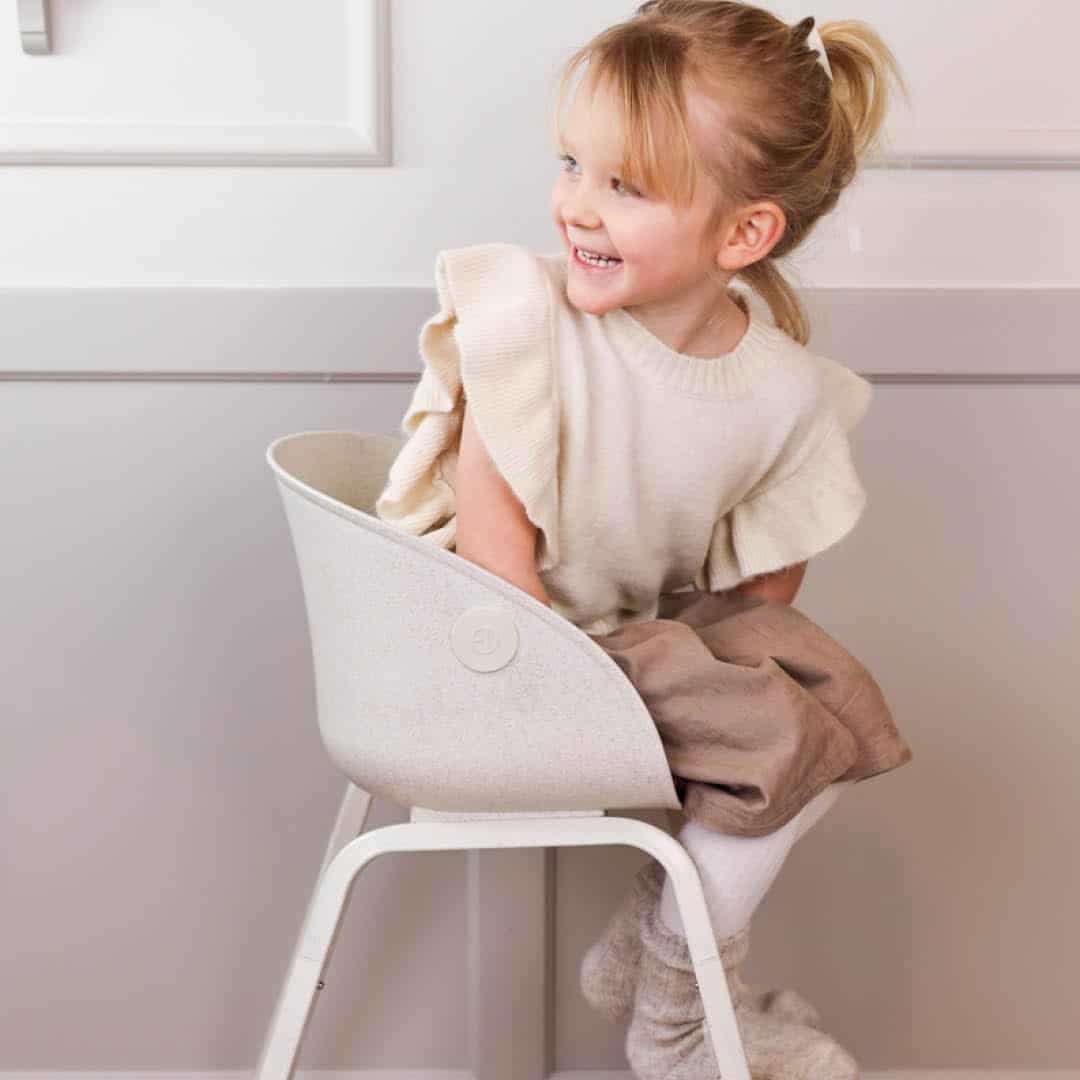 Elodie GRACE Barnstol - Vanilla White - Bild 15