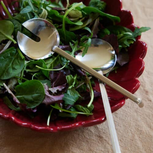 Dagny djupt fat medium Ø27 cm Vinröd