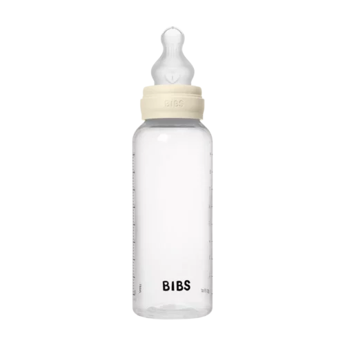 Nappflaska Baby Silikon 1-pack 270ml Medium Flow - Ivory