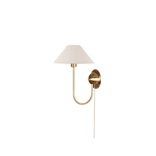 Globen Lighting Vägglampa Iris – Creme