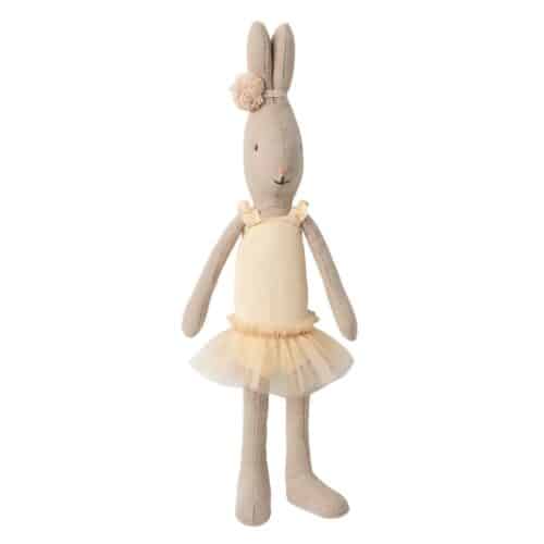 Maileg KaninStorlek 1 Klassisk Balettdräkt och kjol krämfärgad