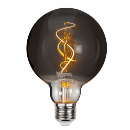 Star Trading LED-LAMPA E27 G95 DECOLED GRACE SMOKE