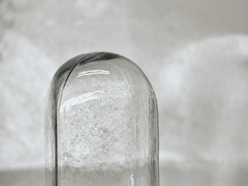 Noori ZAC fyrkantig glaskupol med svart bas