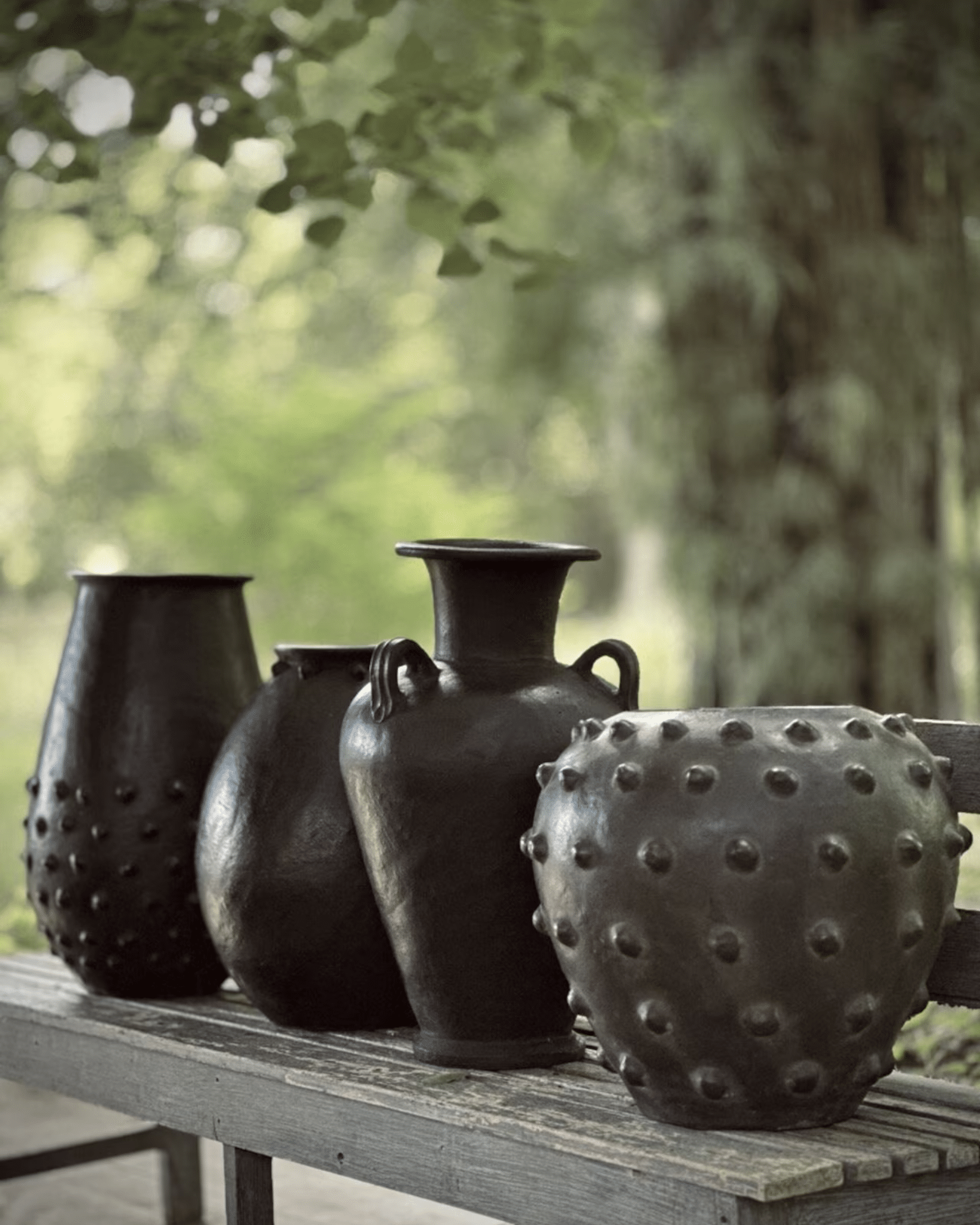 Noori YASA stor urna, svart antik - Bild 3