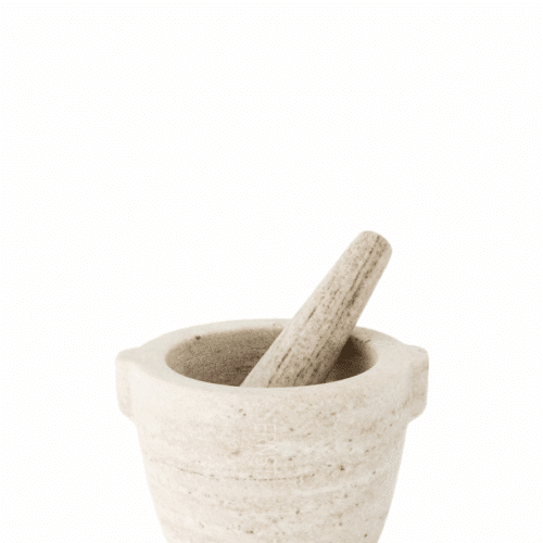 Ernst Mortel vit marmor d12 h7,5 cm