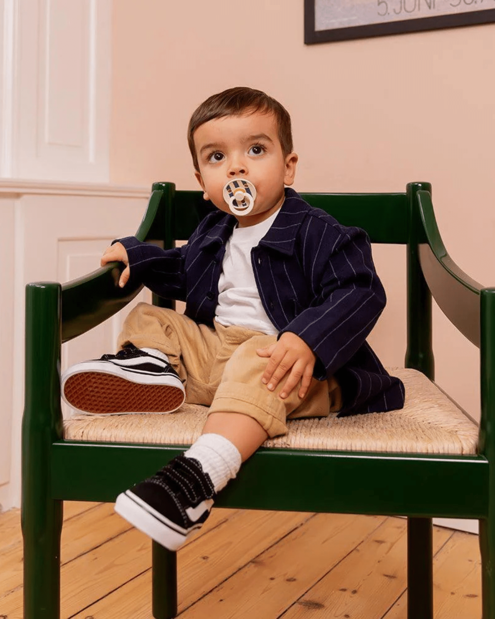 Bibs Nappar 2-pack STUDIO Colour Pin - Ivory Vanilla Mix - Bild 3