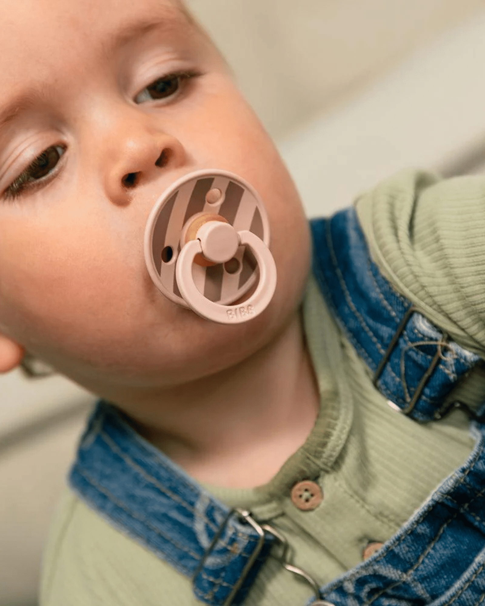 Bibs Nappar 2-pack STUDIO Colour Pin - Blush Mix - Bild 3