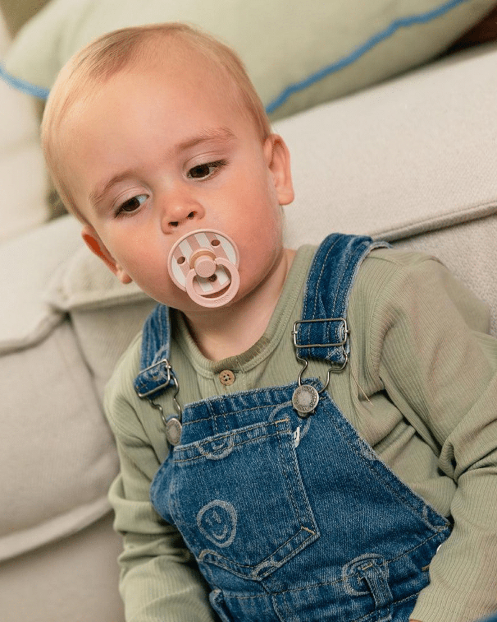 Bibs Nappar 2-pack STUDIO Colour Pin - Blush Mix - Bild 4