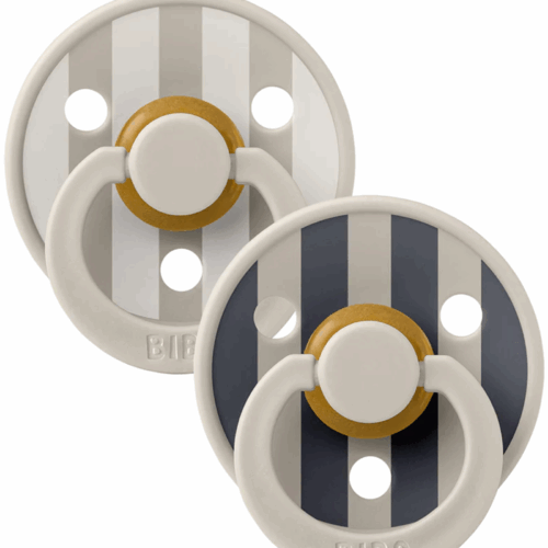 Bibs Nappar 2-pack STUDIO Colour Pin - Sand Mix