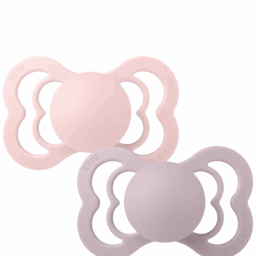 Bibs Nappar 2-pack Supreme Rosa & Lila Mix