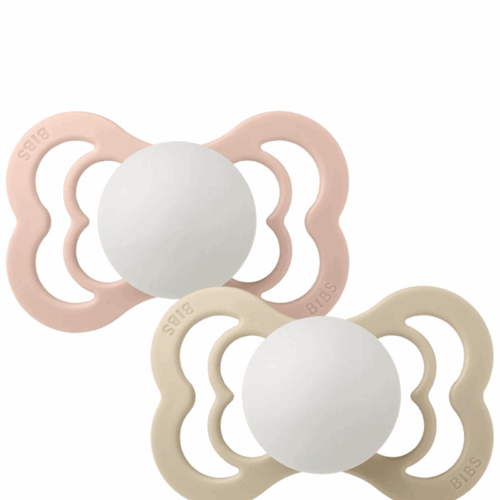Bibs Nappar 2-pack Supreme Glow Rosa & Vanilj Mix