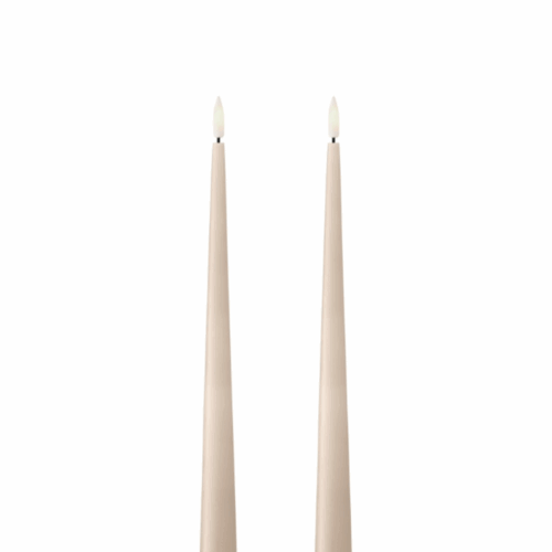 Ester & Erik Led Kronljus 30cm Ice Latte 2st