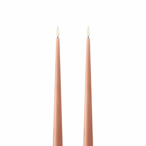 Ester & Erik Led Kronljus 30cm Rosy Caramel 2st