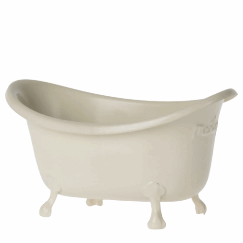 Maileg Badkar mus vit