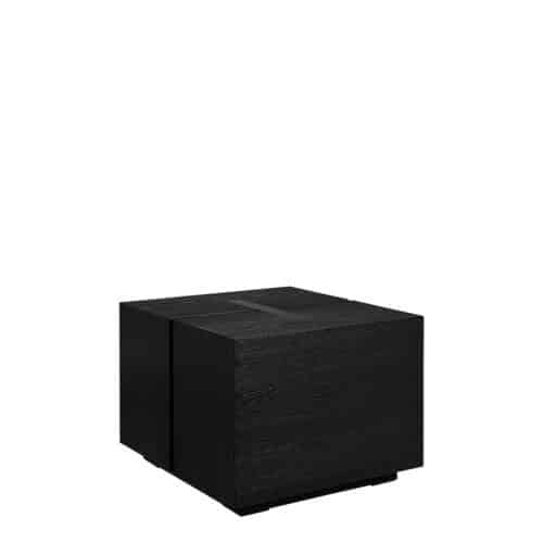 Artwood Sidobord Maddox Svart 60x60cm