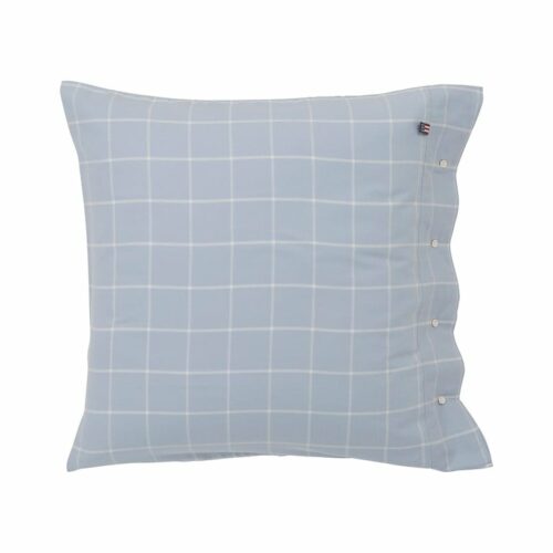 Lexington Hotellörngott i flanell, ljusblått/vitt 50x70cm