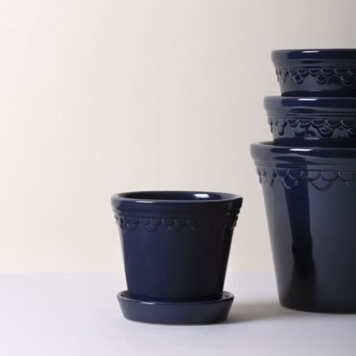 Bergs Potter Copenhagen Kruka – Blå 18 cm