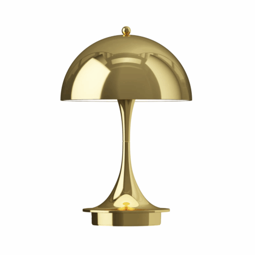 Louis Poulsen Panthella 160 Portable V3 – Brass Metallized LED-lampa