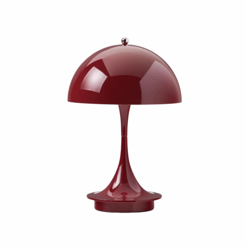 Louis Poulsen Panthella 160 Portable V3 bordslampa – Opaque Burgundy