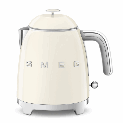 Smeg Mini Vattenkokare Creme Högblank 50's Style